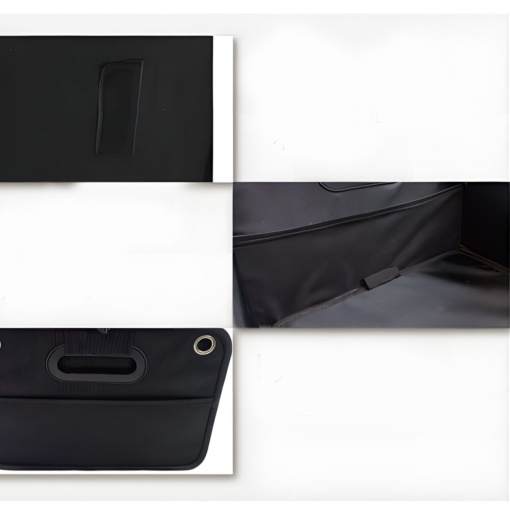 Organizator portbagaj auto Premium EBA, 2 Compartimente, Manere Solide, Pliabil, Spatios, Negru, 51 x 31.5 x 21.5 cm - Img 4