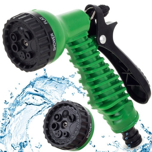 Pistol din plastic pentru stropit cu 7 jeturi, multifunctional EBA - Img 4