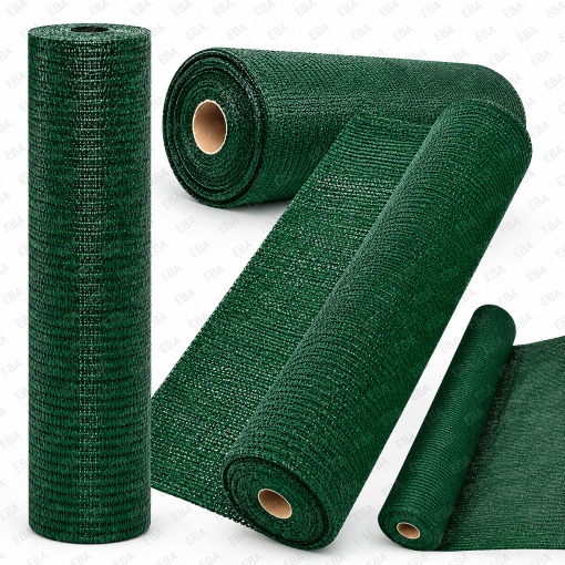 Plasa de Umbrire Profesionala 1,5x50m, 95% Grad de Umbrire, HDPE 180g/mp, Protectie UV, Plasa pentru Gard, Curte, Balcon, Terasa, Pergola, Sera si Schela, Verde - Img 5