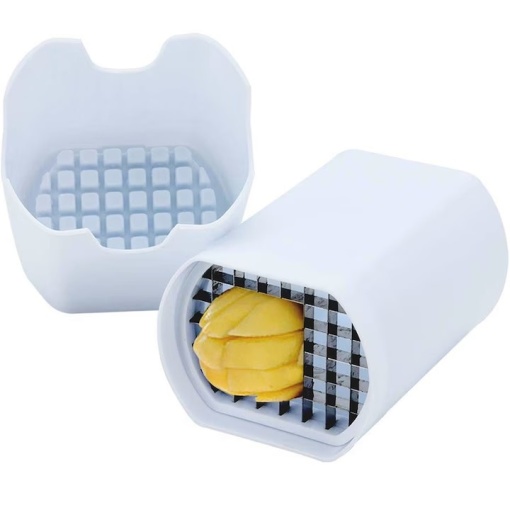 Feliator manual pentru cartofi pai si alte legume EBA, cu Lame din Inox, dimensiuni 13.5 x 10 x 8 cm - Img 3