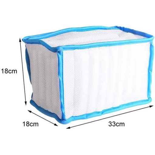 OEM Sac spalat incaltamintea EBA, pentru masina de spalat, realizat din poliester cu protectii speciale - Img 4