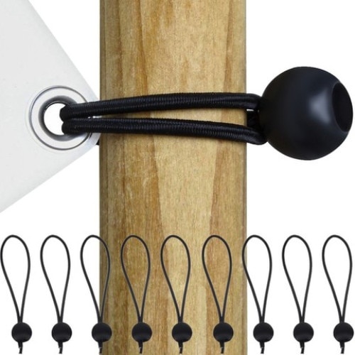 Set 10 elastice pentru fixare EBA, utilizare universala pentru prindere prelate, corturi - Img 2