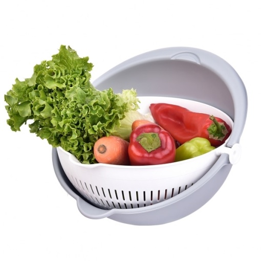 Strecuratoare Rotativa pentru fructe si legume EBA, Plastic, dimensiuni 26 x 12 cm - Img 3