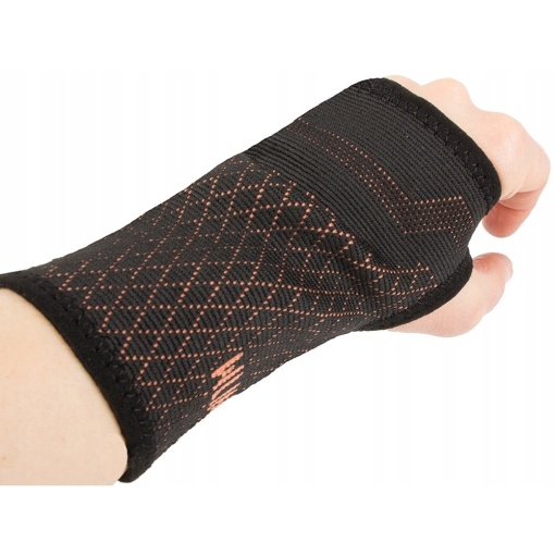 Suport compresiv pentru incheietura EBA, elastic, prevenire traumatisme articulare, unisex, marime universala - Img 2