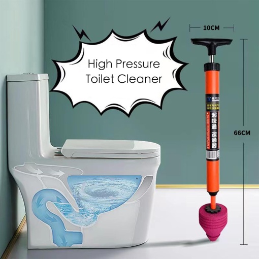 Dispozitiv pentru desfundarea toaletei, rotire la 180 Grade, EBA, maner ergonomic - Img 2