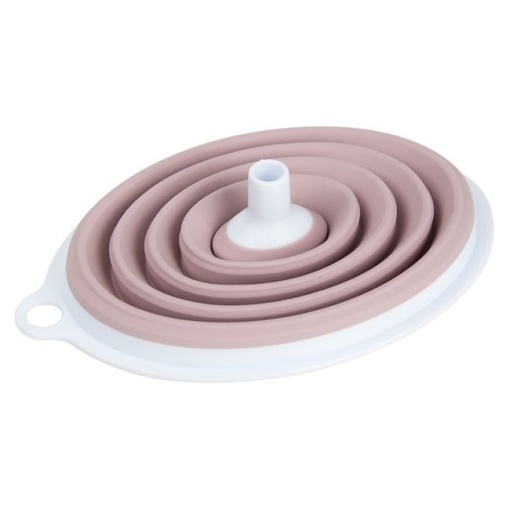 Palnie pliabila plastic non-toxic EBA, 17 cm, Roz - Img 2