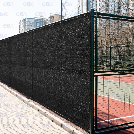 Plasa de Umbrire Gard 1,5x50m HDPE 95% Grad de Umbrire , 180g/mp, Protectie UV si Vant, Paravan Intimitate pentru Curte, Gradina, Balcon, Terasa, Pergola si Schela, Grafit, 100 Coliere Incluse - Img 5