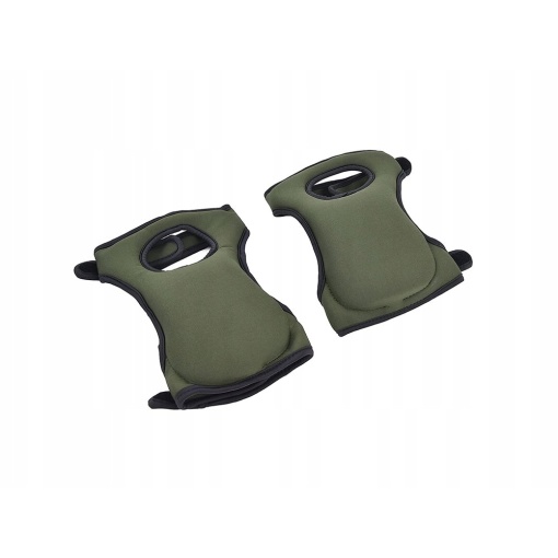 Set 2 protectii genunchi din spuma pentru gradinarit EBA, confortabile din spuma, 45 x 20 cm, Verde - Img 3