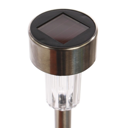 Set 6 X Lampa solara LED EBA Stick, inox, H 31.5 cm, exterior - Img 2