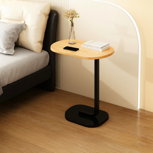 Masuta de Cafea Moderna in Forma de C EBA, 40 x 30 x 60 cm, Compacta, Multifunctionala, Ideala pentru Sufragerie sau Birou - Img 3