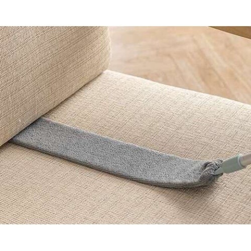 Pamatuf 2 in 1 EBA, Otel Inoxidabil, Maner Extensibil Pana la 250 cm, pentru locuri greu accesibile, Gri inchis - Img 4