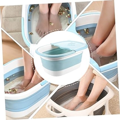 Dispozitiv de Spa tip cadita pentru picioare EBA, pliabil cu role, insertii 3D si hidromasaj - Img 4