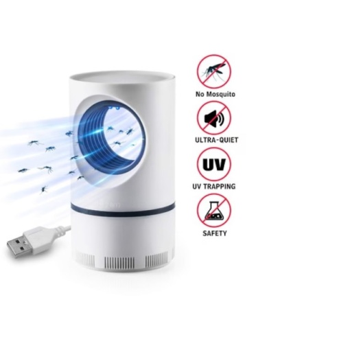 Lampa portabila cu lumina UV impotriva tantarilor EBA, cu alimentare USB, silentios, usor de tranportat - Img 3