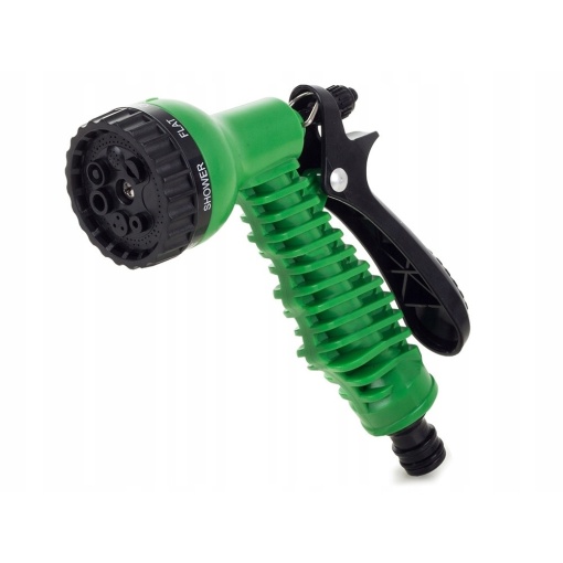 Pistol din plastic pentru stropit cu 7 jeturi, multifunctional EBA - Img 2