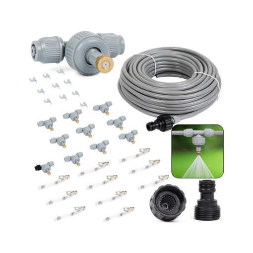 Sistem racire tip perdea cu vapori de apa EBA, ideal pentru terase, gradini, locuri de joaca, lungime 20 m - Img 2