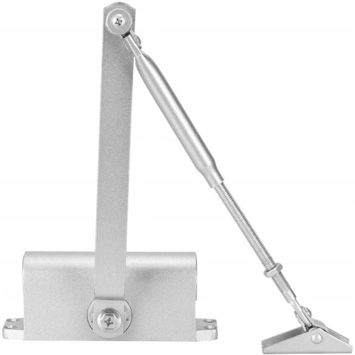 Amortizor hidraulic argintiu cu brat articulat EBA, maxim 65 kg, SILVER - Img 2