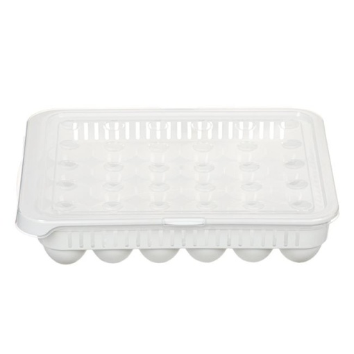 Cutie Depozitare Oua, 30 Buc, EBA, Cu Capac, dimensiuni 33 x 28 x 7 cm - Img 2