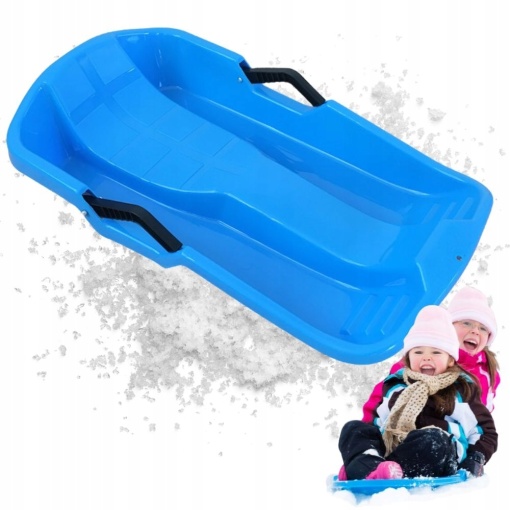 Sanie Bob cu frane laterale EBA, inclus sfoara de tras, dimenisuni 65 x 37 cm x 10 cm - Img 3