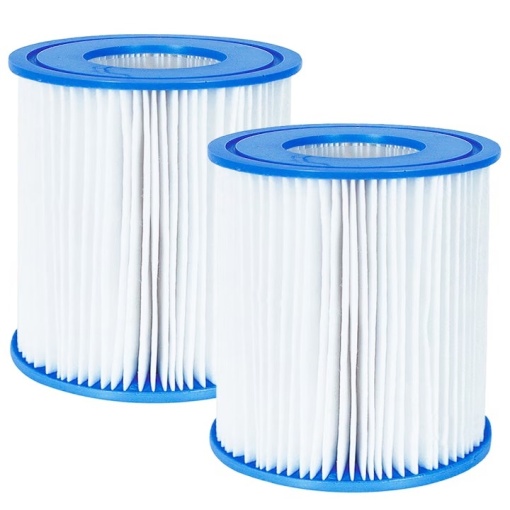 Set cartus filtru pentru pompa piscina EBA, tip 1, Dimensiuni 79 x 89mm, Diametrul interior al gaurii: 47 mm, 2 buc - Img 3