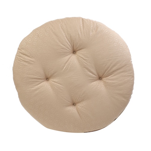 Perna decorativa pentru fotoliu suspendat EBA, rotunda, bej, 60 cm - Img 2