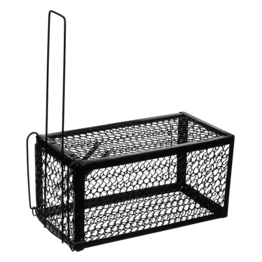 Capcana din otel pentru soareci EBA, tip colivie, dimensiuni 23 x 11 x 11 cm - Img 2