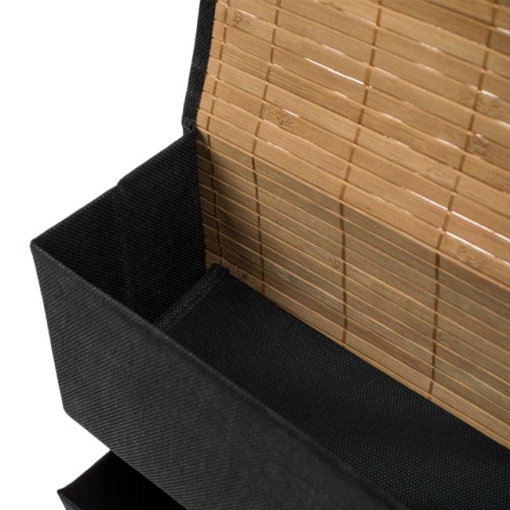 Husa de Organizare Suspendabila cu 2 Compartimente de Bambus EBA, dimensiuni 25 x 11 x 50 cm - Img 4