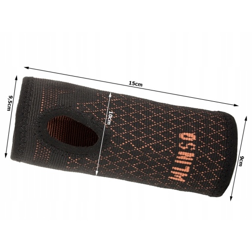 Suport compresiv pentru incheietura EBA, elastic, prevenire traumatisme articulare, unisex, marime universala - Img 4