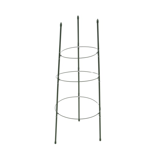 Suport pentru flori EBA, otel plasticat, verde, dimensiuni 22 x 60 cm - Img 2