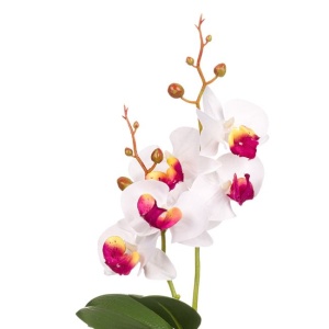 Ghiveci Decorativ Orhideee, Planta Artificiala 31 cm, EBA