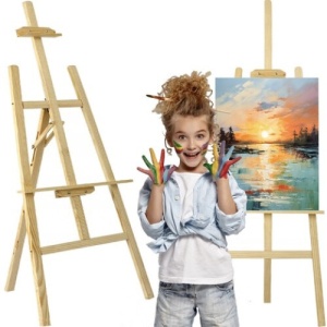 Sevalet pictura EBA, din lemn, dimensiuni 152.5 x 54 x 57 cm