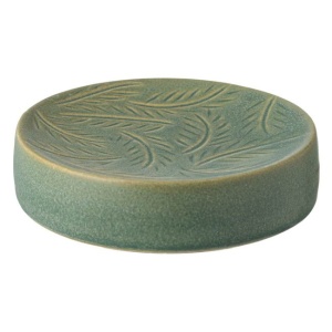 Set 3 accesorii pentru baie EBA, ceramica, Verde
