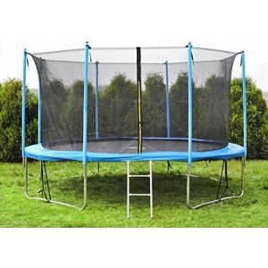 Set 4 Ancore metalice stabilizare trambulina EBA, lungime 30 cm, 4 curele cu 4 catarame incluse