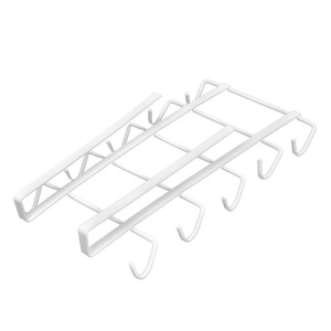Suport pentru cani Alb metalic EBA, dimensiuni 28 x 14 cm
