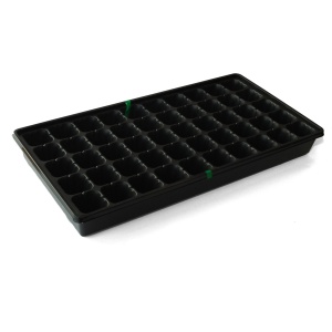 Tavita pentru rasaduri EBA din polipropilena cu 50 alveole, dimensiuni 50 x 25 x 6 cm