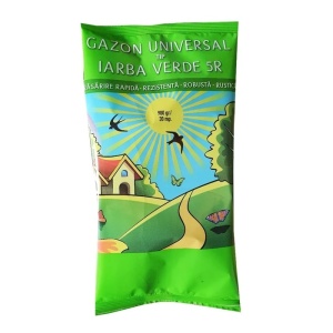 Seminte gazon universal EBA, rasarire rapida, rezistenta sporita la seceta, acoperire aprox 30 mp, greutate 0.90 kg