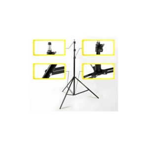 Trepied Foto Telescopic, EBA, Reglabil, Husa Impermeabila, dimensiuni 72 x 210 cm, Negru