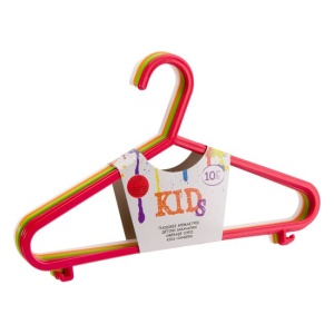 Set umerase din plastic, EBA, pentru copii, 10 bucati, multicolore