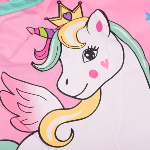 Sort pictura EBA fete model Unicorn roz, dimensiuni 37 x 47 cm