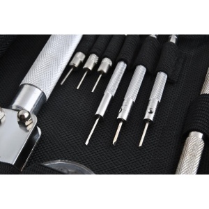 Trusa Pentru Reparat Ceasuri EBA, Etui cu 13 Articole, Profesional, Ideal Pentru Reparatii Si Intretinere