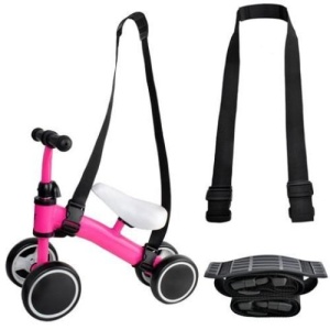 Curea de transport pentru biciclete, trotinete, carucioare copii EBA, maxim 25 kg, Negru