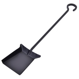 Faras pentru Semineu si soba EBA, Metalic, 51 cm, Negru
