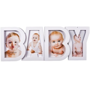OEM Rama foto Baby 4 fotografii 45 cm x 19 cm, EBA