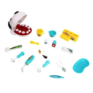 Set Micul Veterinar - Dentist EBA, 17 buc, +3 ani