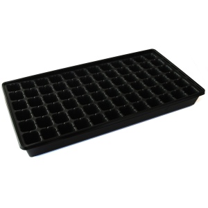 Tavita pentru rasaduri EBA din polipropilena cu 72 alveole, dimensiuni 54.5 x 27.5 x 6 cm