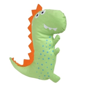 Perna Decorativa Dinozaur EBA pentru copii, dimensiuni 30 x 40 cm, Verde