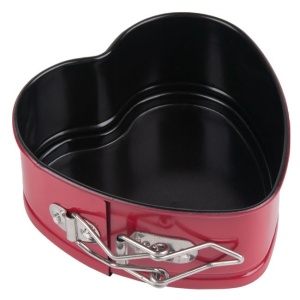 Forma de copt Valentine's day, forma inima, EBA, dimensiuni 12 x 11 x 5 cm