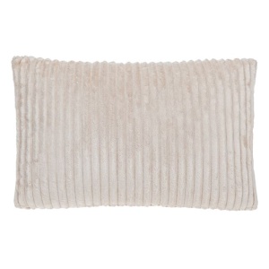 Pena decorativa pufoasa EBA, model reiat, dimensiuni 55 x 37 x 16 cm, Bej