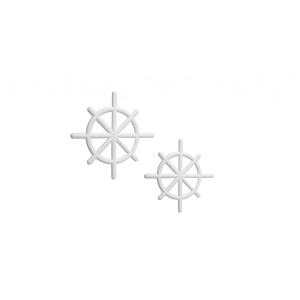Set 10 bucati presatoare din plastic pentru borcane EBA, 10 cm, Alb