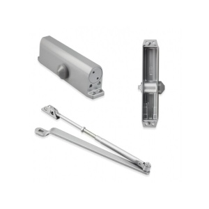 Amortizor cu brat pentru Usi EBA, Metal, Universal, 40-65 kg, Gri