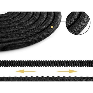 Set Furtun extensibil gradina 15 m anti rasucire EBA, Pistol pentru stropit, 7 functii, din material plastic
